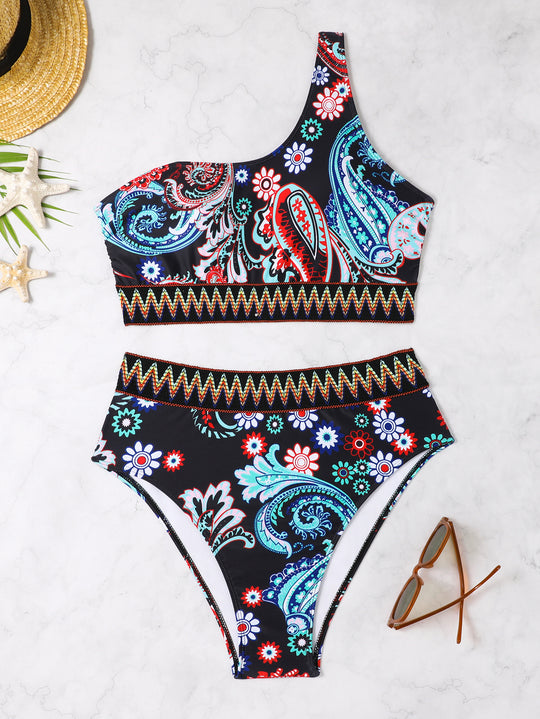 Damen Elegant geschnittenes Bikini-Set EB