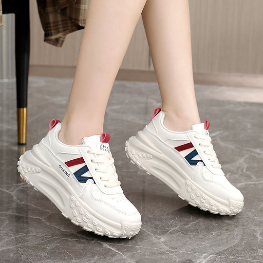 Damen Komfortable Chunky Sneakers mit dämpfendem Sohlenprofil EB