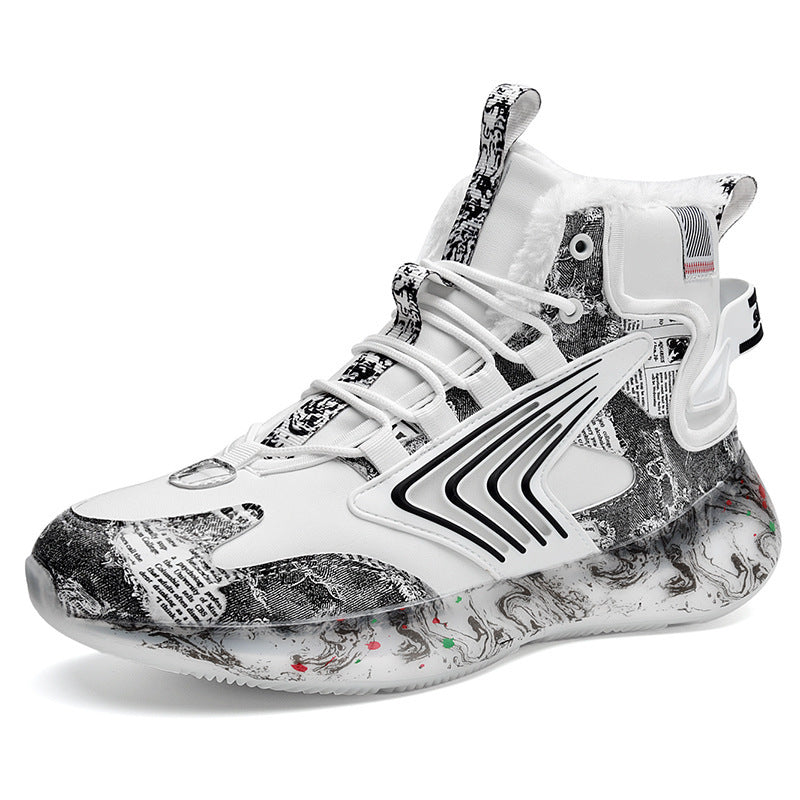 Damen High-Top Sneakers mit innovativem Design und rutschfester Sohle EB
