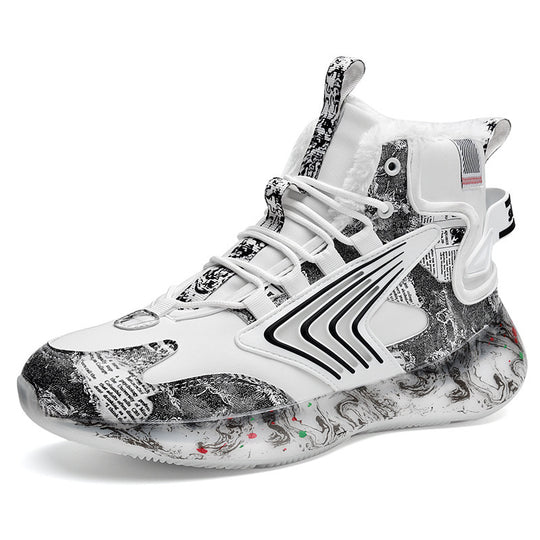 Damen High-Top Sneakers mit innovativem Design und rutschfester Sohle EB