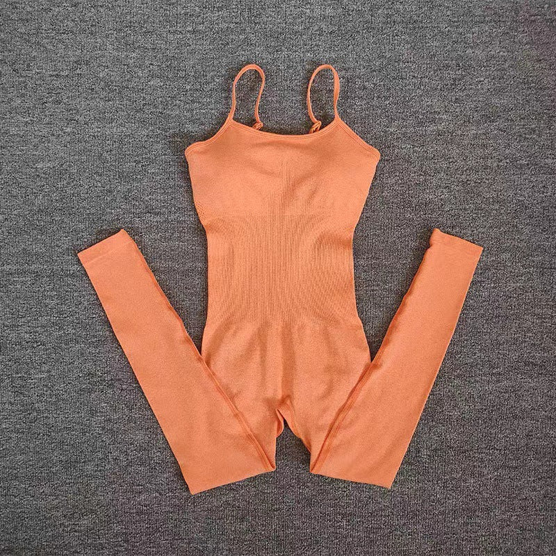 Damen Funktionsstrumpfhose mit Spaghettiträgern und hohem Bund EB