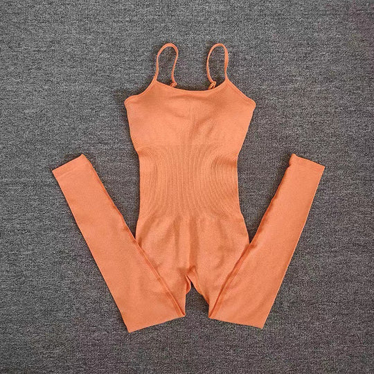 Damen Funktionsstrumpfhose mit Spaghettiträgern und hohem Bund EB