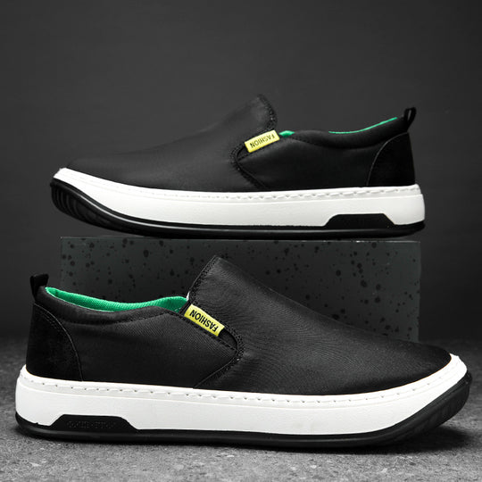 Damen Slip-On Freizeitschuhe mit flexiblem Obermaterial und rutschfester Sohle EB
