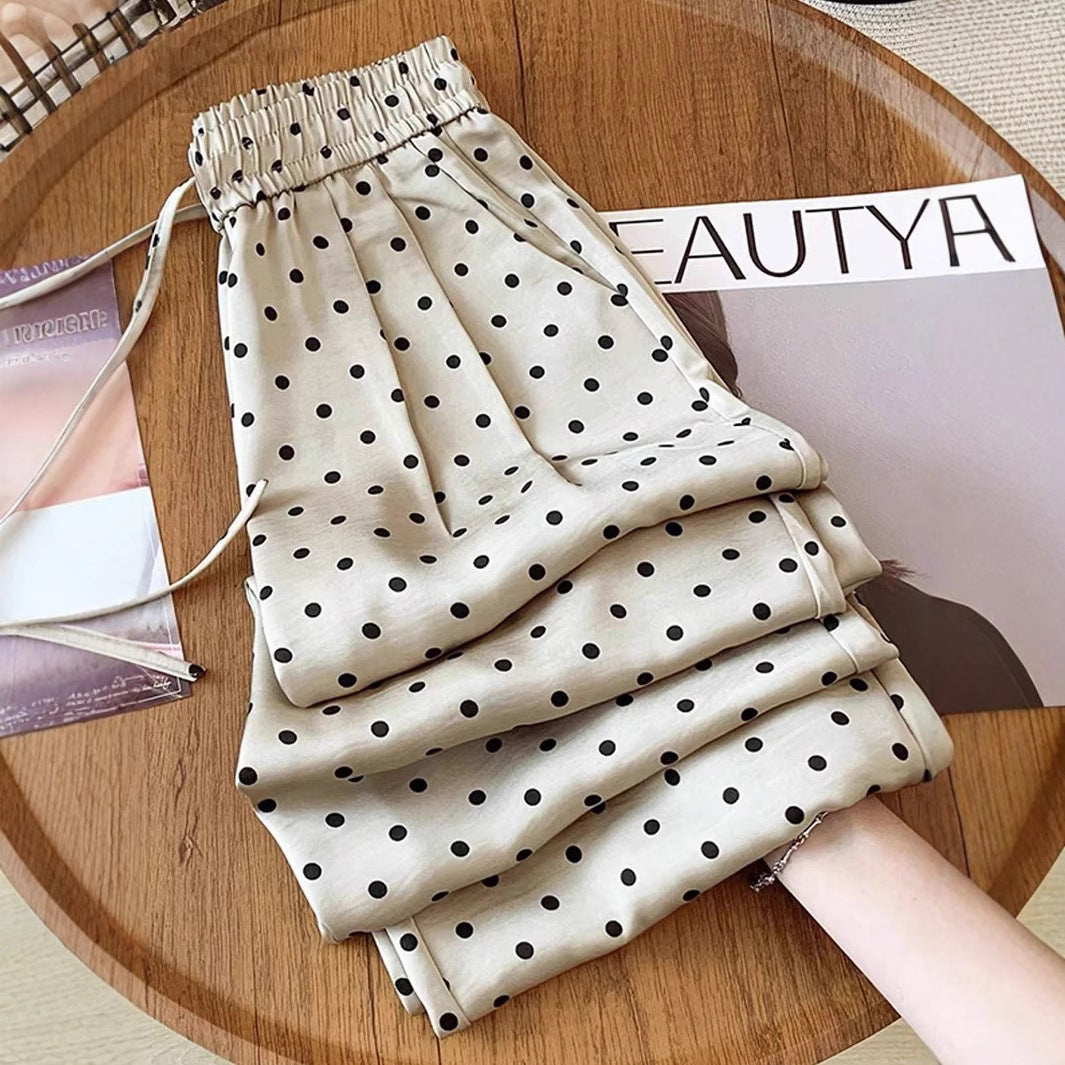 Damen Polka Dots Hose EB
