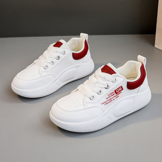 Damen modische Sneakers mit gepolsterter Laufsohle und griffigem Profil EB