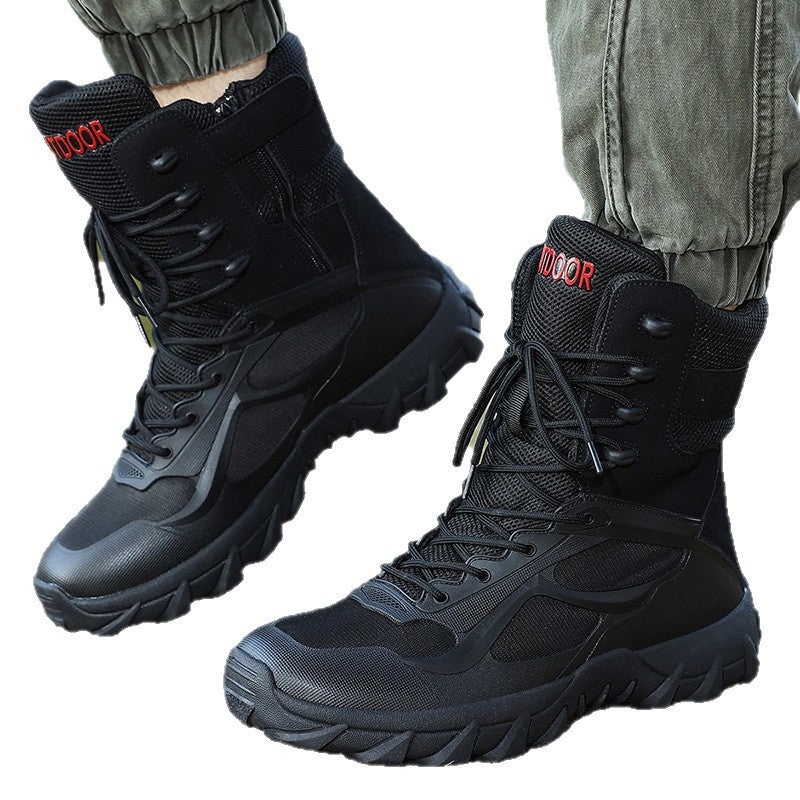 Herren Multifunktionale Outdoor-Wanderschuhe mit rutschfester Sohle und atmungsaktivem Obermaterial EB