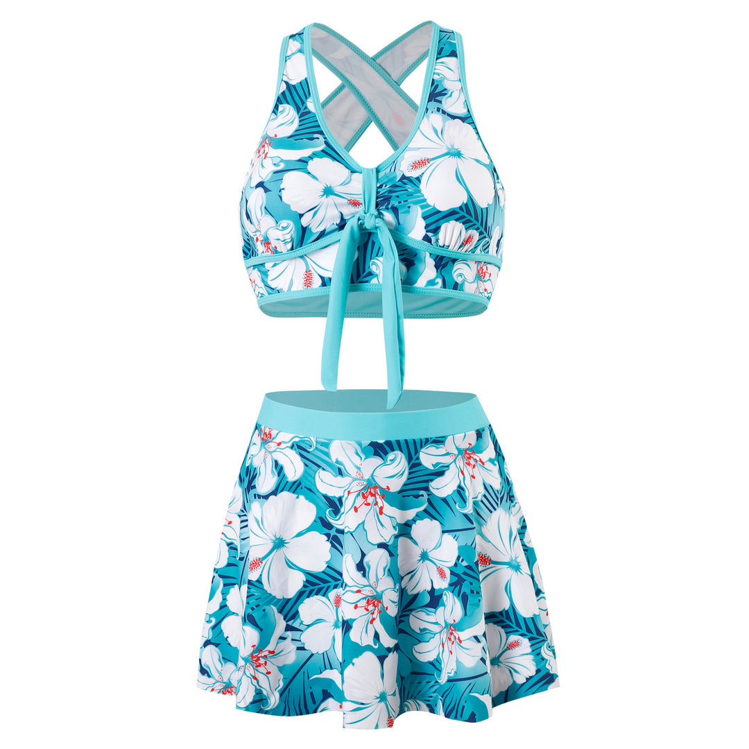 Damen Sportlicher Skirtini EB
