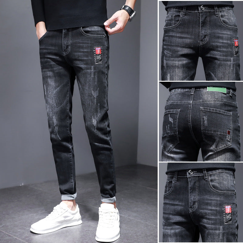 Herren Slim-Fit Jeans im modernen Waschdesign EB