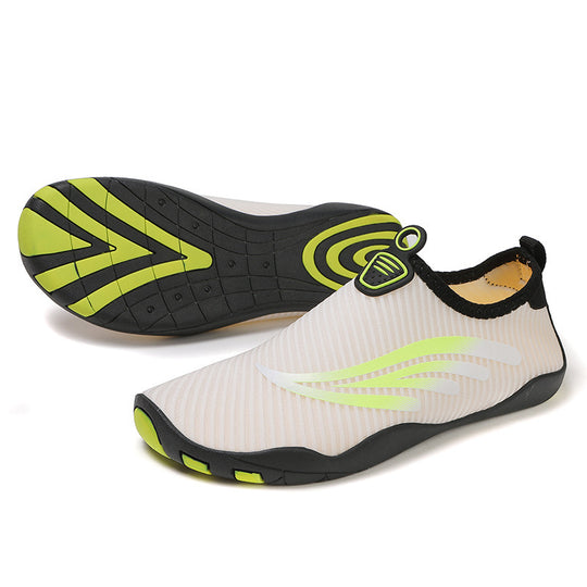 Damen Wassersport Aquaschuhe mit flexiblem Obermaterial und rutschfester Sohle EB