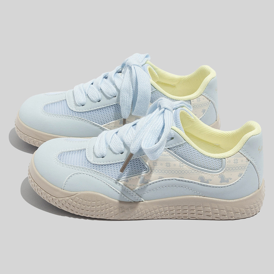 Damen Atmungsaktive Freizeitsneaker mit rutschfester Sohle EB