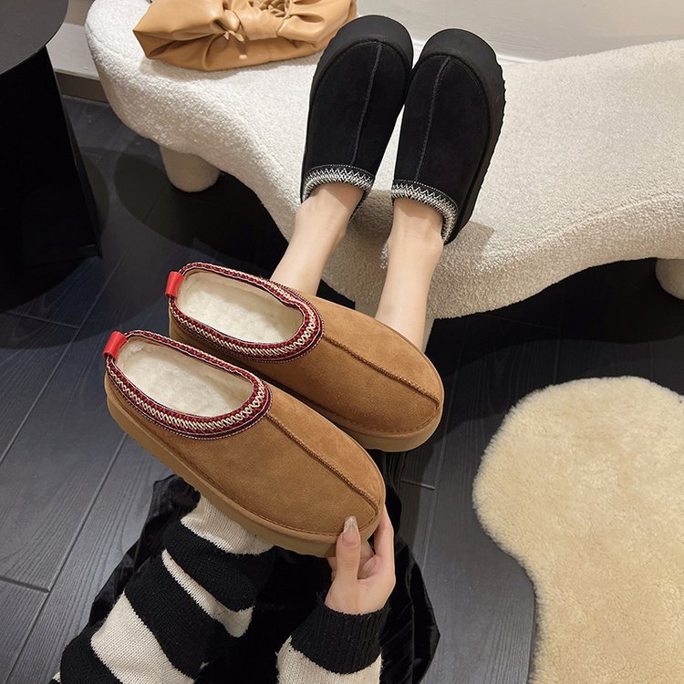 Damen Komfortable Slipper mit elastischem Einstieg und weichem Futter EB