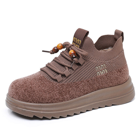 Damen Sportliche Sneaker mit weichem Futter und rutschfester Sohle EB