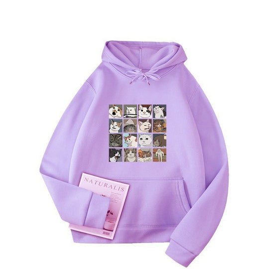 Damen Sweatshirt mit Tier-Motiv EB