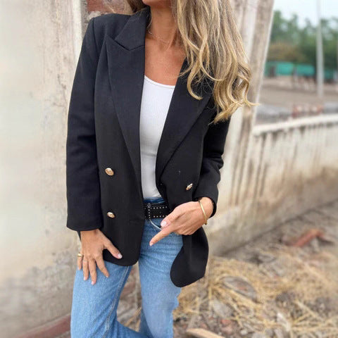 Damen Elegante und bequeme Blazerjacke EB