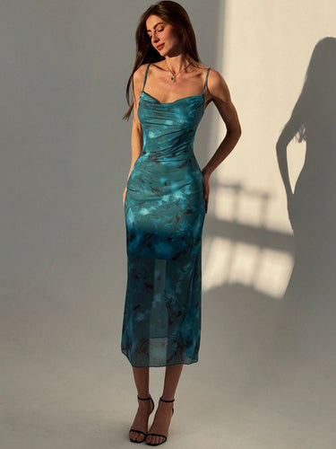 Damen Bodiescon Cocktailkleid EB