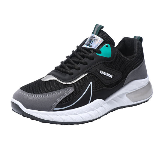 Damen Sportliche Sneakers mit atmungsaktiver Mesh-Oberfläche und stoßdämpfender Sohle EB