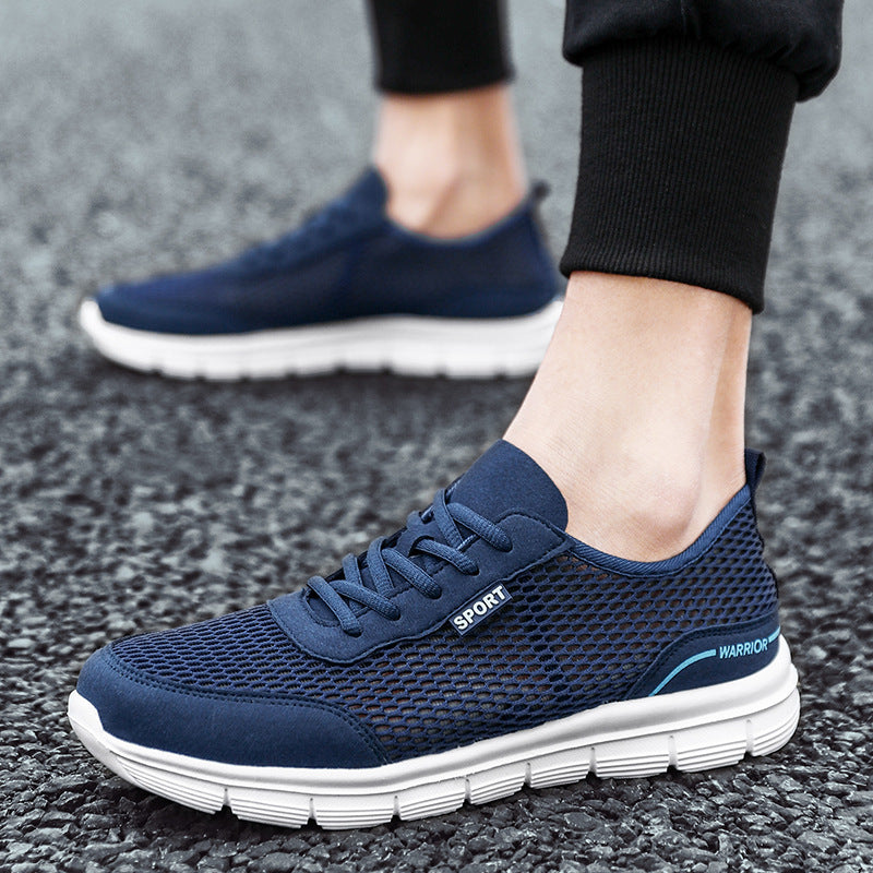 Damen Sportliche Freizeitsneaker mit atmungsaktiver Mesh-Konstruktion und flexibler Sohle EB