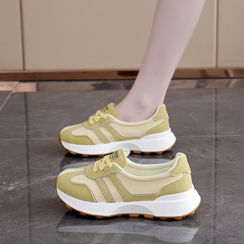 Damen Sportliche Sneakers mit stylischem Design und dämpfender Sohle EB