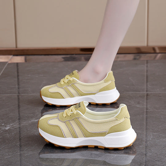 Damen Sportliche Sneakers mit stylischem Design und dämpfender Sohle EB