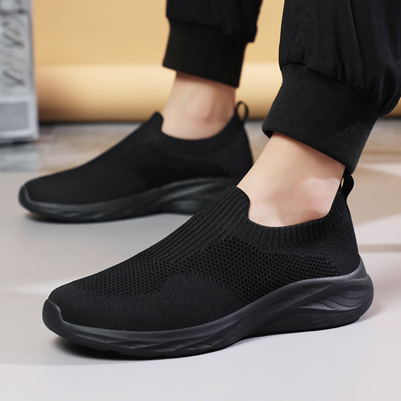 Damen Atmungsaktive Sockenschuhe mit flexiblem Obermaterial und rutschfester Sohle EB