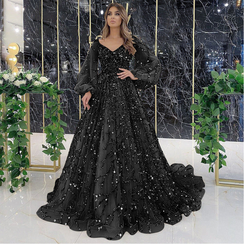EB | Socialite Aura Königin Langes Kleid