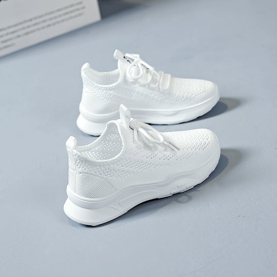 Damen atmungsaktive Freizeitsneaker mit innovativem Netzdesign und rutschfester Sohle EB