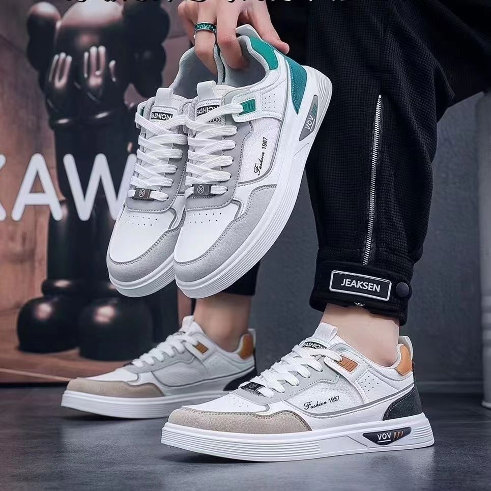 Damen Modische Sneakers mit atmungsaktivem Obermaterial und rutschfester Sohle EB