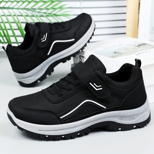Damen Sportliche Outdoor-Sneakers mit robustem Sohlen-Design EB