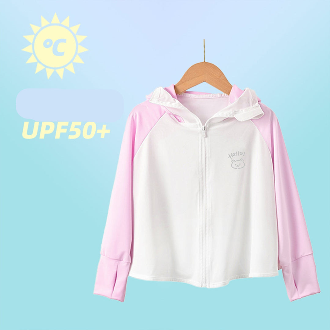 Damen Sommerliche UV-Schutzjacke mit Kapuze EB