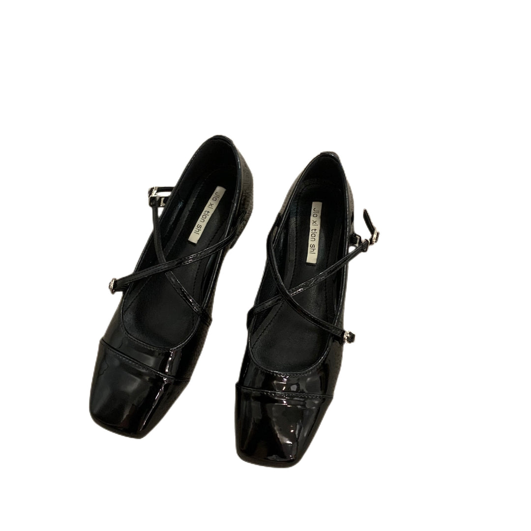 Damen elegante Schuhwerk mit Kreuzriemen EB