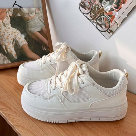 Damen modische Sneaker mit atmungsaktiver Textiloberfläche und bequemer Laufsohle EB