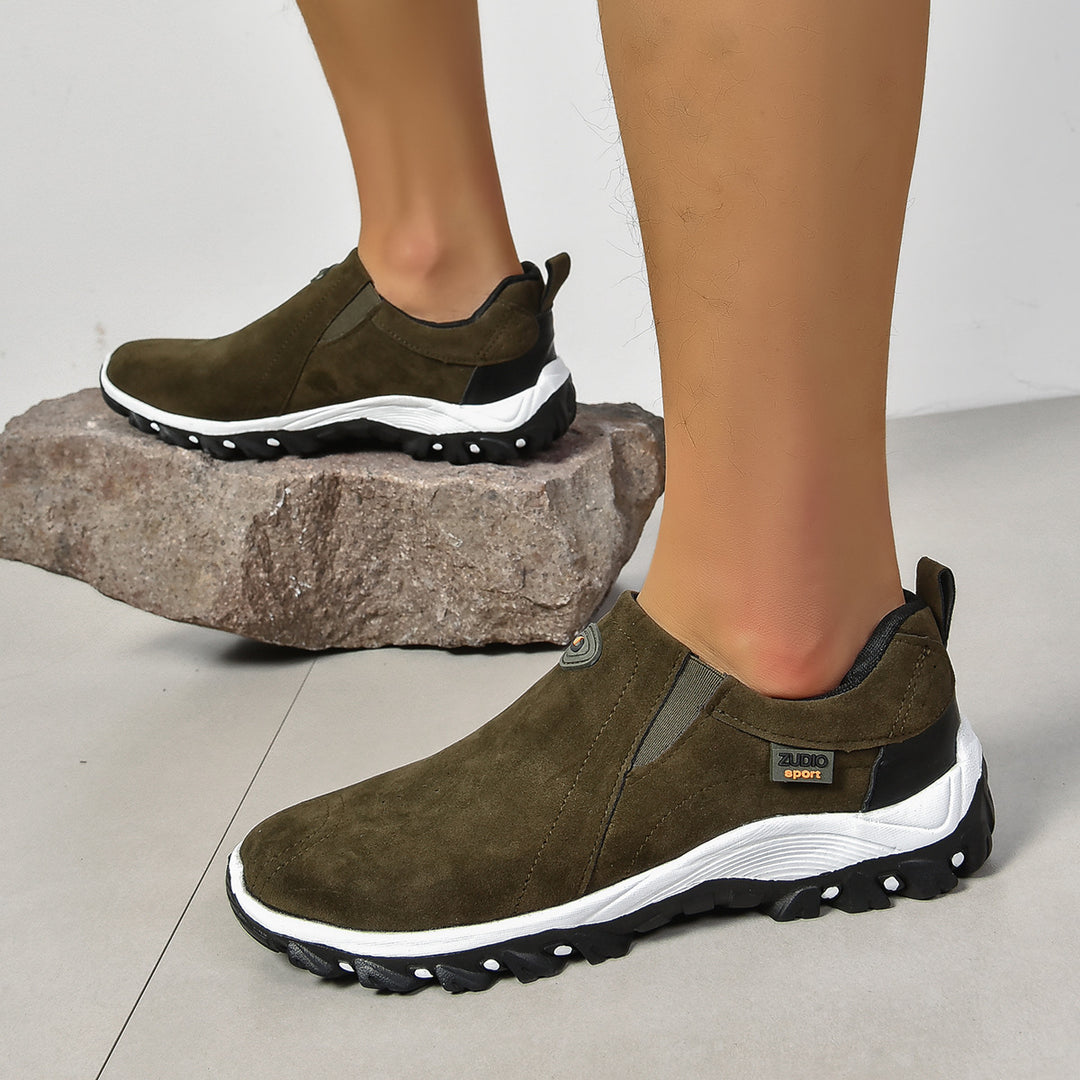 Damen lässige Slip-On Schuhe EB