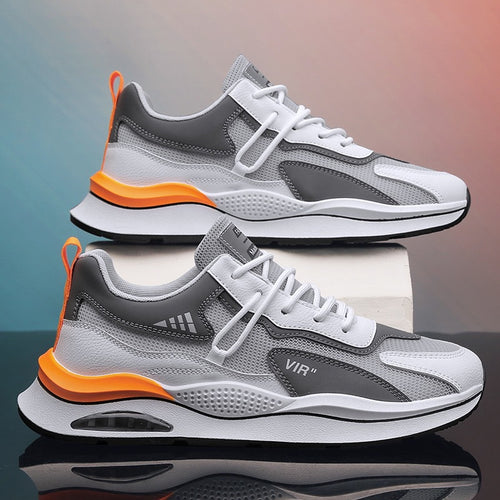 Damen Sportliche Sneakers mit atmungsaktivem Mesh-Obermaterial und dämpfendem Sohlenprofil EB
