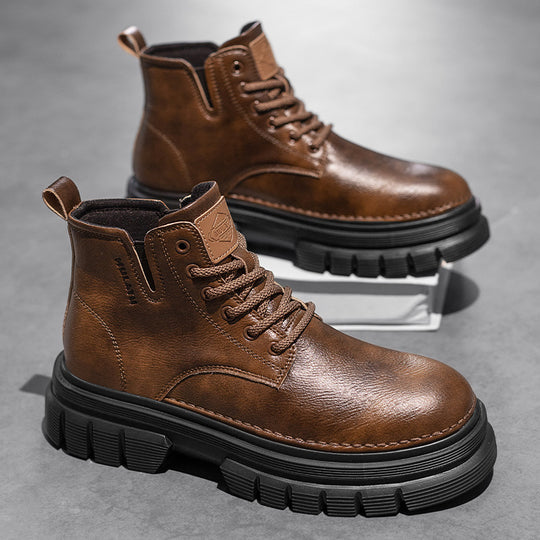 Damen robuste Schnürboots mit rutschfester und dämpfender Sohle EB