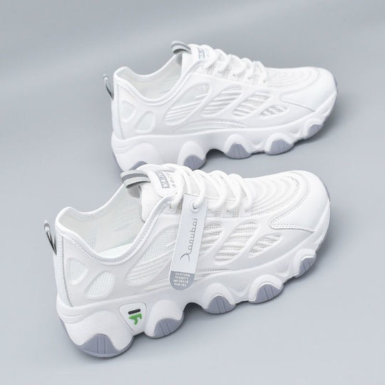 Damen Lauf-Sneaker mit atmungsaktiver Oberflächenstruktur und dämpfender Sohle EB