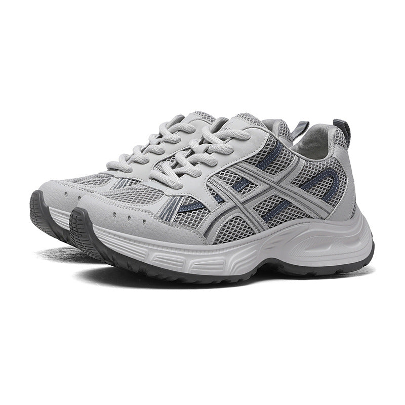 Damen Atmungsaktive Fitness-Sneaker mit stoßdämpfender Sohle EB