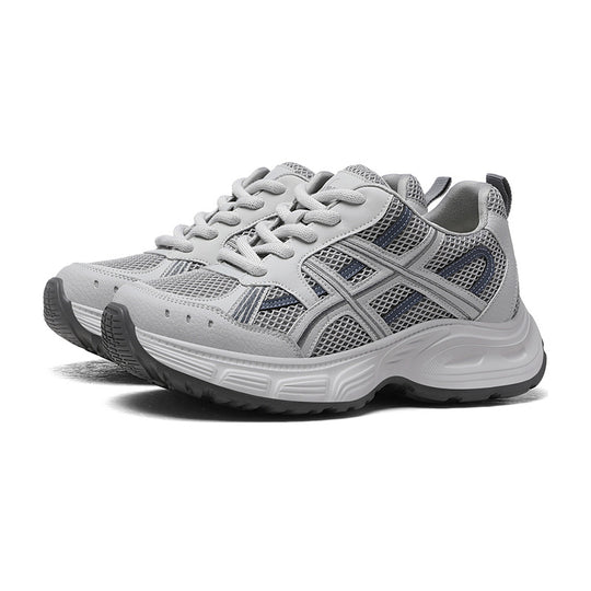 Damen Atmungsaktive Fitness-Sneaker mit stoßdämpfender Sohle EB
