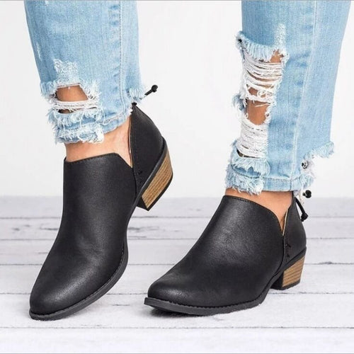 Damen nan elegante Kurzstiefelette aus Wildlederimitat mit verdecktem Fersenreißverschluss und gepolsterter Komfortinnensohle EB