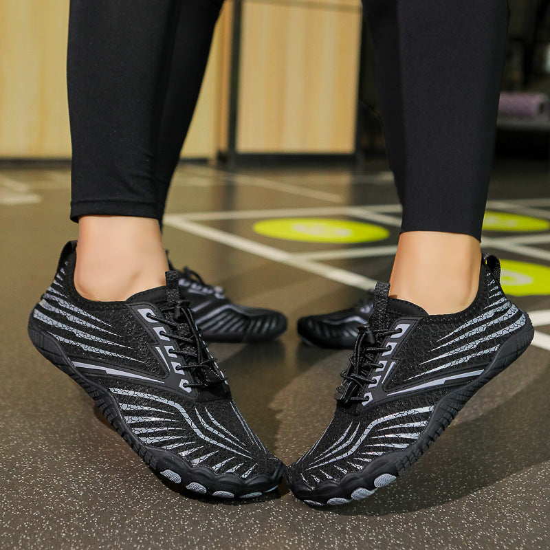 Damen Wassersportschuhe mit atmungsaktiver Netzstruktur und rutschfester Sohle EB