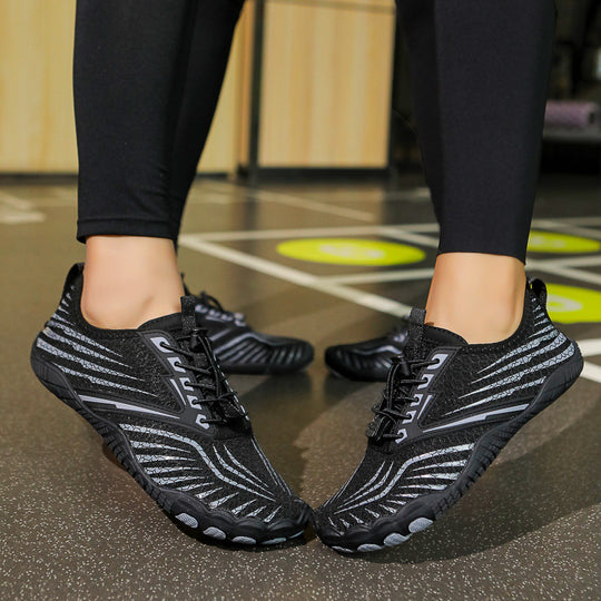 Damen Wassersportschuhe mit atmungsaktiver Netzstruktur und rutschfester Sohle EB