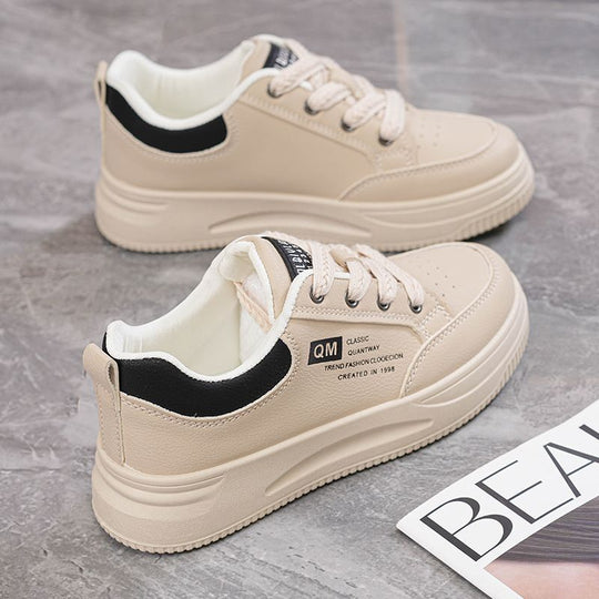 Damen Bequeme Sneaker mit Profilsohle EB