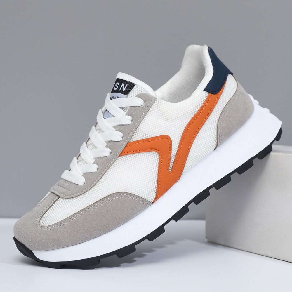 Damen Sportliche Sneaker mit atmungsaktivem Netzmaterial von EB