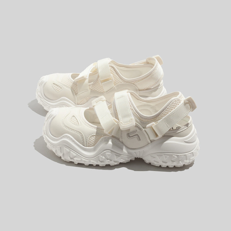Damen Sportliche Sandalen mit praktischem Klettverschluss und ergonomischer Sohle EB