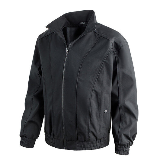 Herren Freizeitjacke mit hochschließendem Kragen und elastischem Bund EB