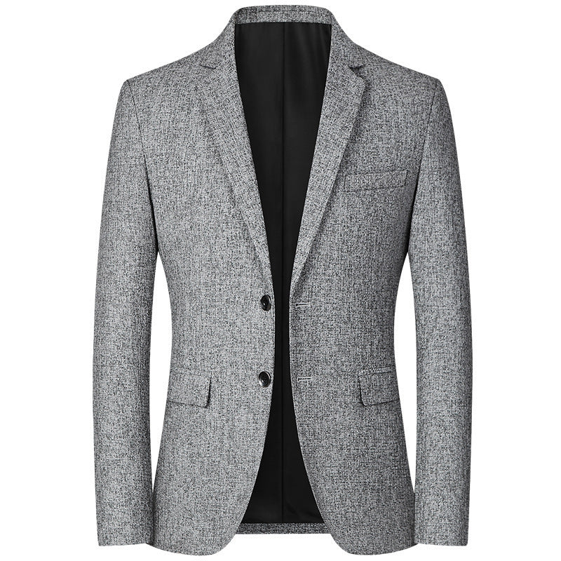Herren moderner und eleganter Blazer aus Strukturstoff EB