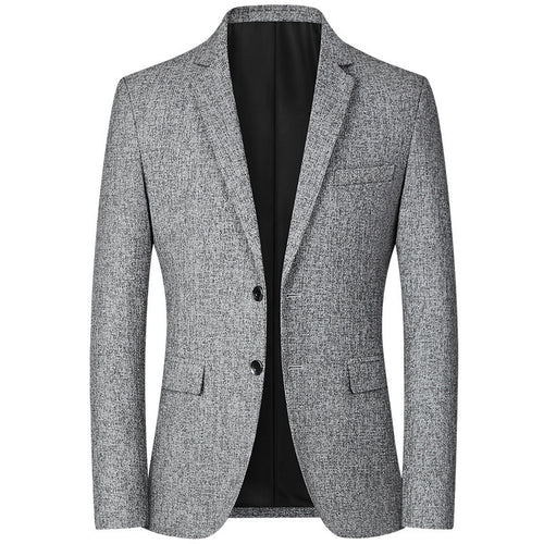 Herren moderner und eleganter Blazer aus Strukturstoff EB
