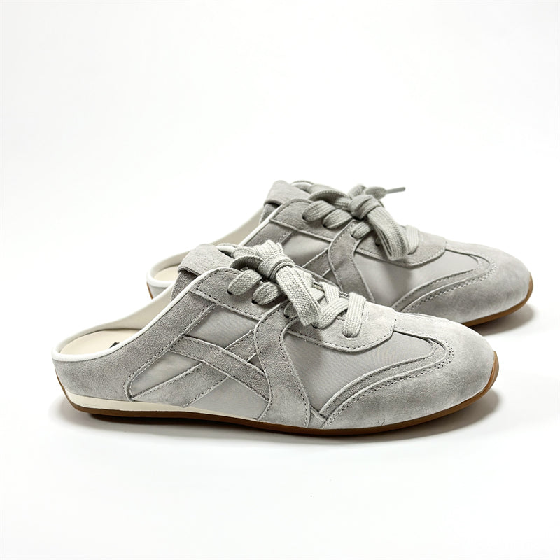 Damen Slipper im sportlich-eleganten Design mit atmungsaktiver Bandage EB