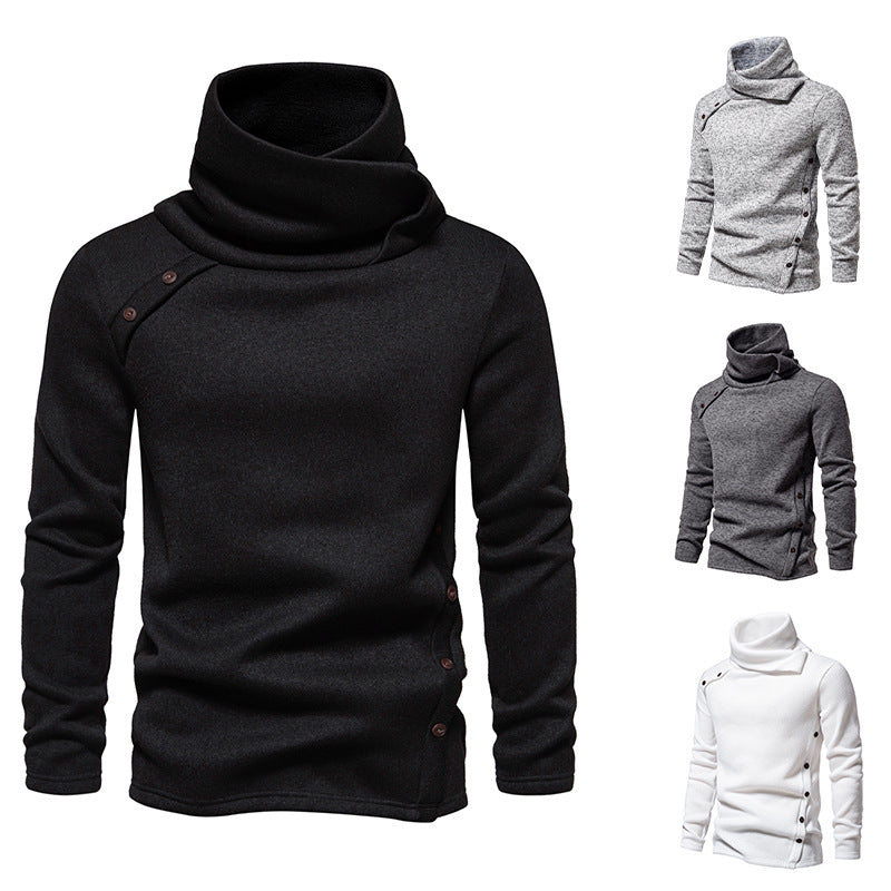 Herren modischer Rollkragenpullover mit einzigartigem Design EB