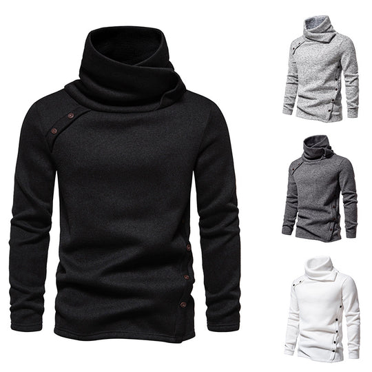 Herren modischer Rollkragenpullover mit einzigartigem Design EB