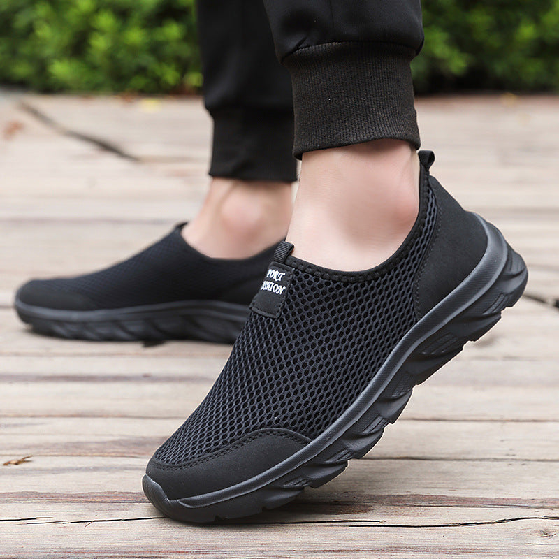 Damen Atmungsaktive Slip-On Freizeitschuhe EB